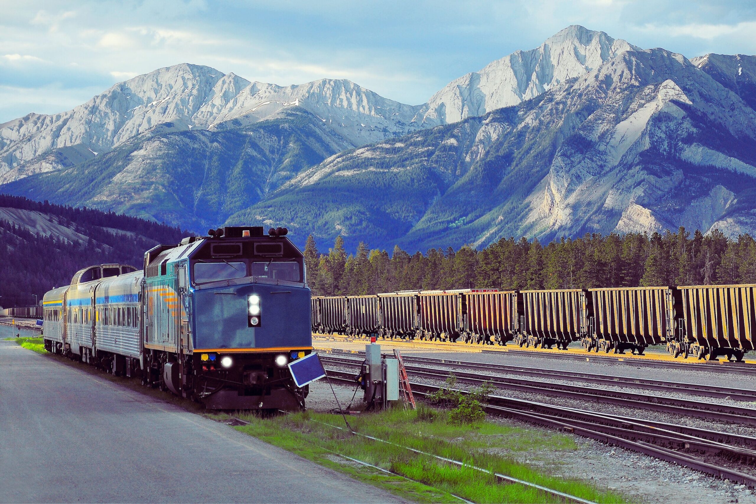 What is the most scenic train route in Canada